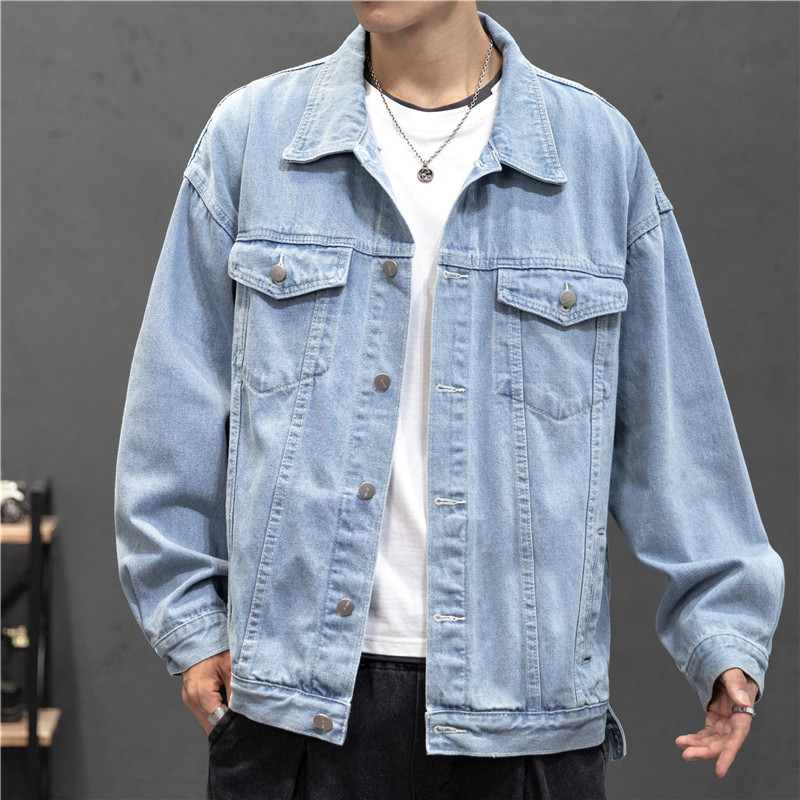 Streetwear Brand Pants - Neue Denim Jacke Männer Vintage Jean
