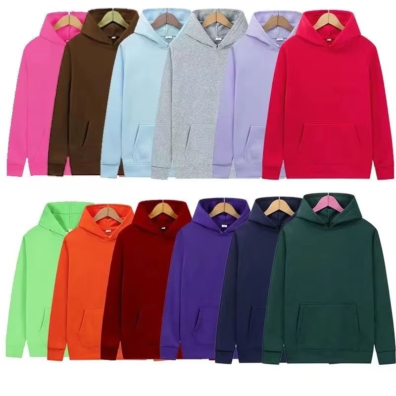 Streetwear Brand Hoodies - Herren Damen Kapuzenpullover Sweatshirts Mode Einfarbig