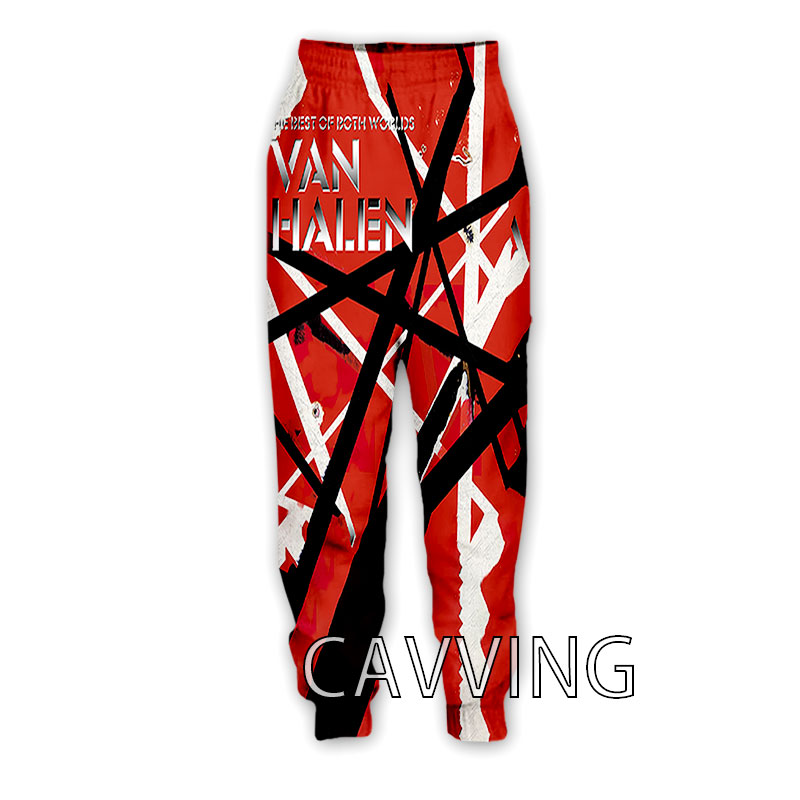 Streetwear Brand - CAVVING 3D Print Van Halen Band