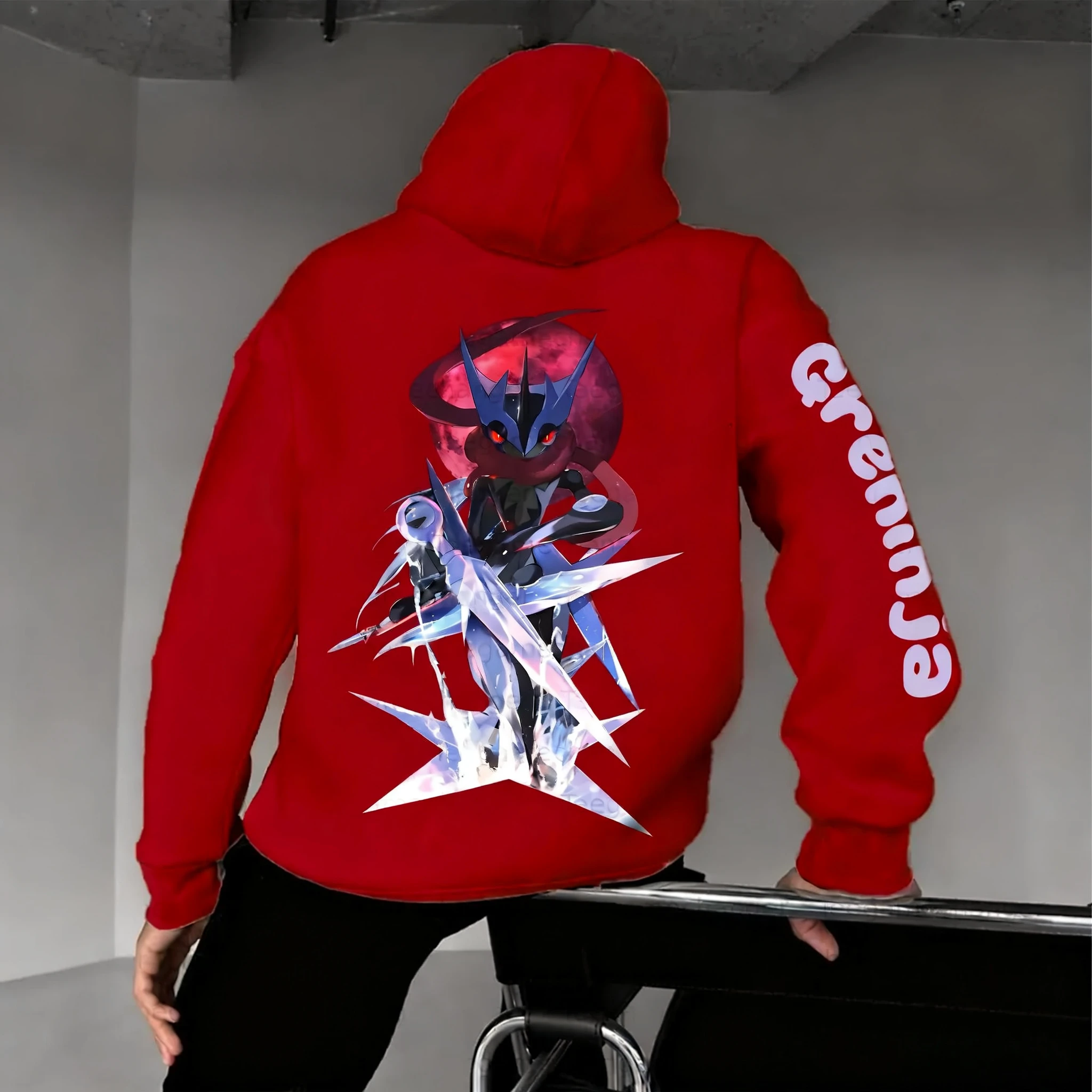 Streetwear Brand - Pokémon Anime Greninja Co Branded Hoodie