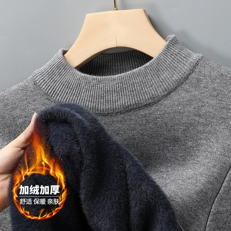 Streetwear Brand - Hälfte Rollkragen Strickwaren Pullover Neue Herbst/Winter
