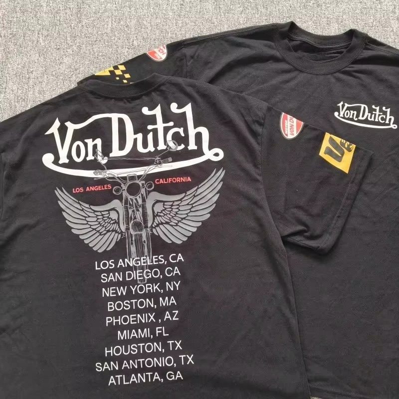 Streetwear Brand Top - City Motorcycle Culture Trend Brand T-Shirt
