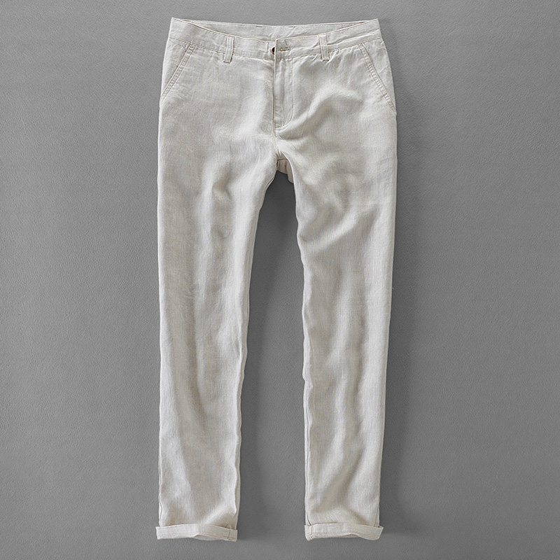 Neue Designer Reinem Leinen Mo – Streetwear Brand Pants Bewertung und Preis