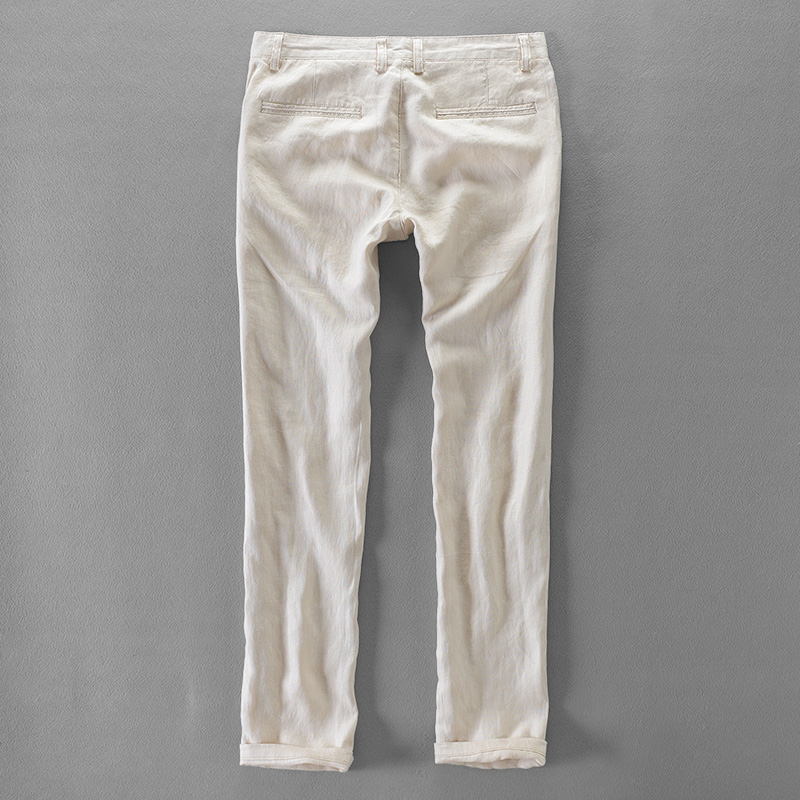 Neue Designer Reinem Leinen Mo – Streetwear Brand Pants Bewertung und Preis
