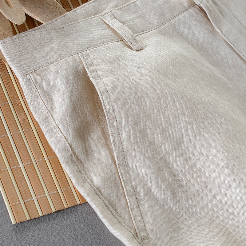 Neue Designer Reinem Leinen Mo – Streetwear Brand Pants Bewertung und Preis