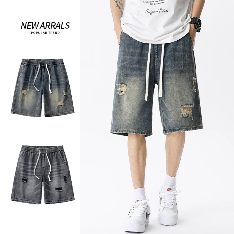 Sommer Dünne Denim Shorts männ – Streetwear Brand Pants Bewertung und Preis