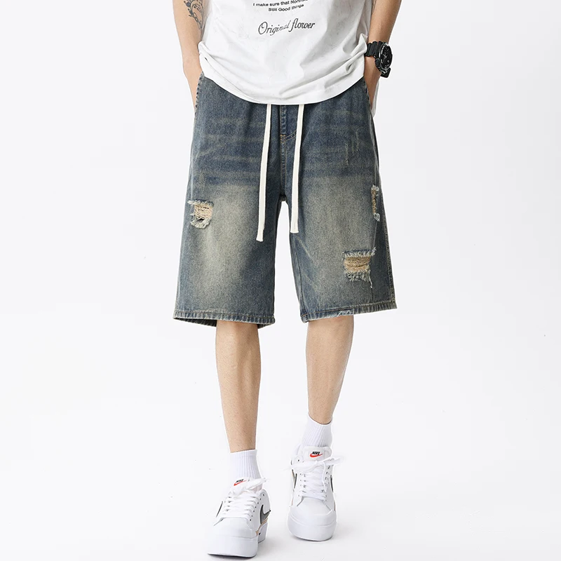 Sommer Dünne Denim Shorts männ – Streetwear Brand Pants Bewertung und Preis
