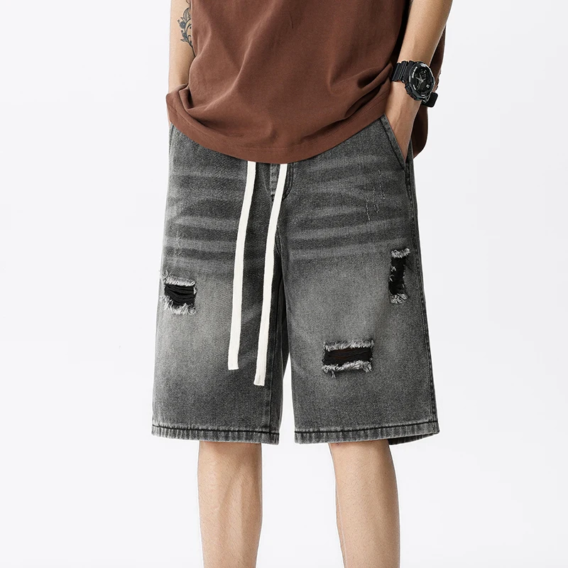 Sommer Dünne Denim Shorts männ – Streetwear Brand Pants Bewertung und Preis