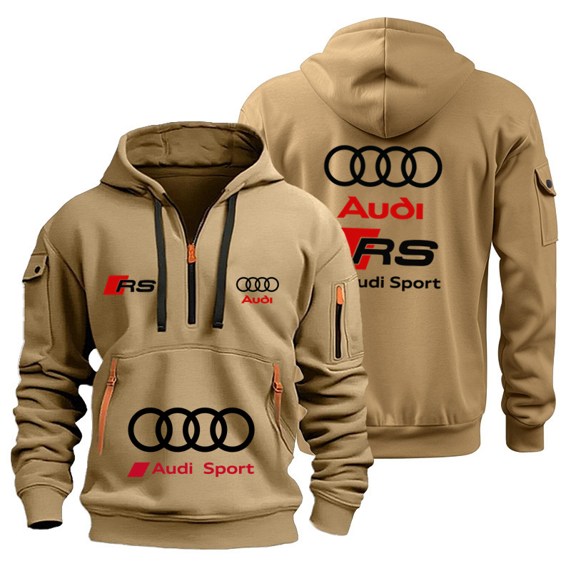 Audi Marke Unisex Motorrad-Ren – Streetwear Brand Hoodies Bewertung und Preis