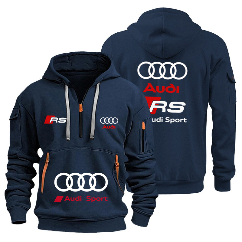 Audi Marke Unisex Motorrad-Ren – Streetwear Brand Hoodies Bewertung und Preis