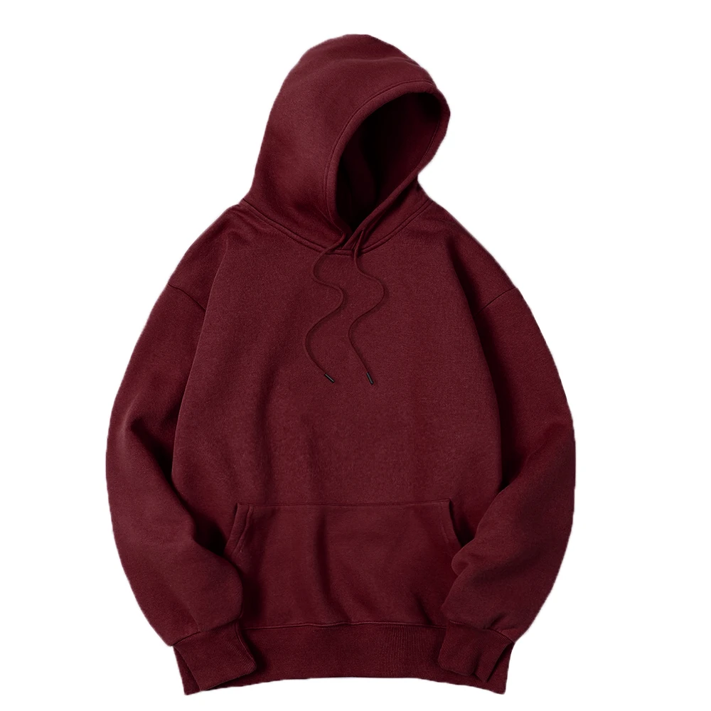 Herren Einfarbiger Kapuzenpull – Streetwear Brand Hoodies Bewertung und Preis