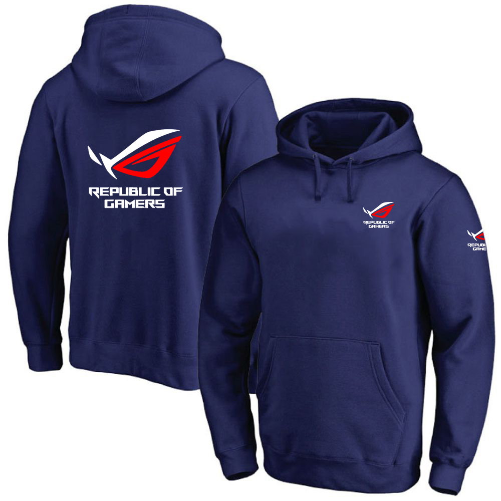 Einfarbige Männer Rog Republik – Streetwear Brand Hoodies Bewertung und Preis