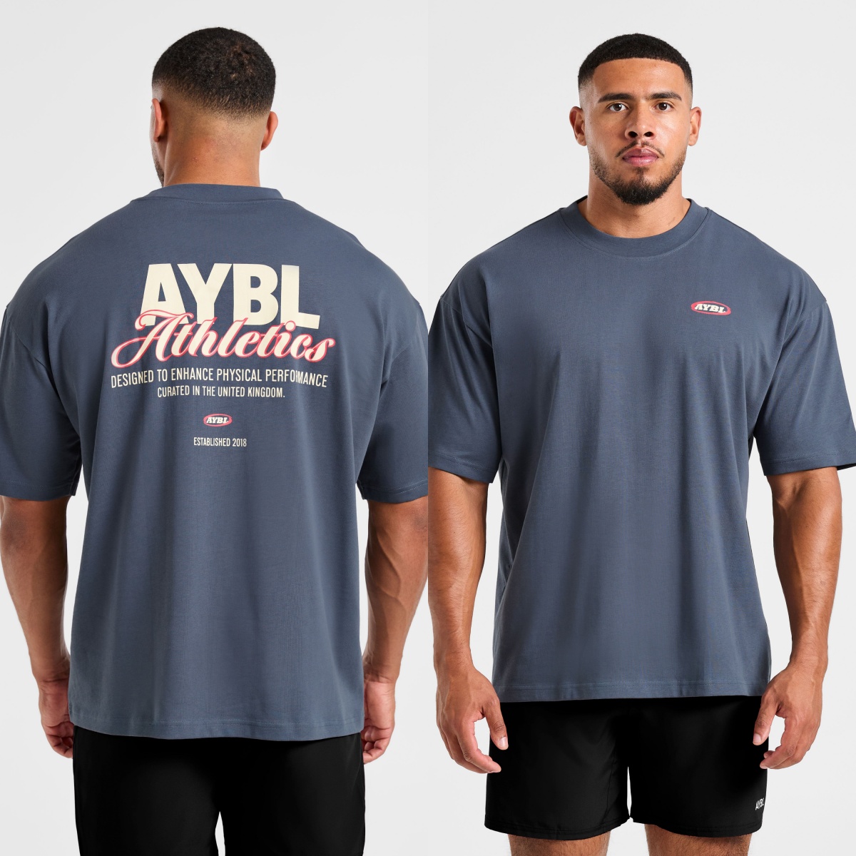 Athletics Script Übergroßes Mo – Streetwear Gym Brand Bewertung und Preis